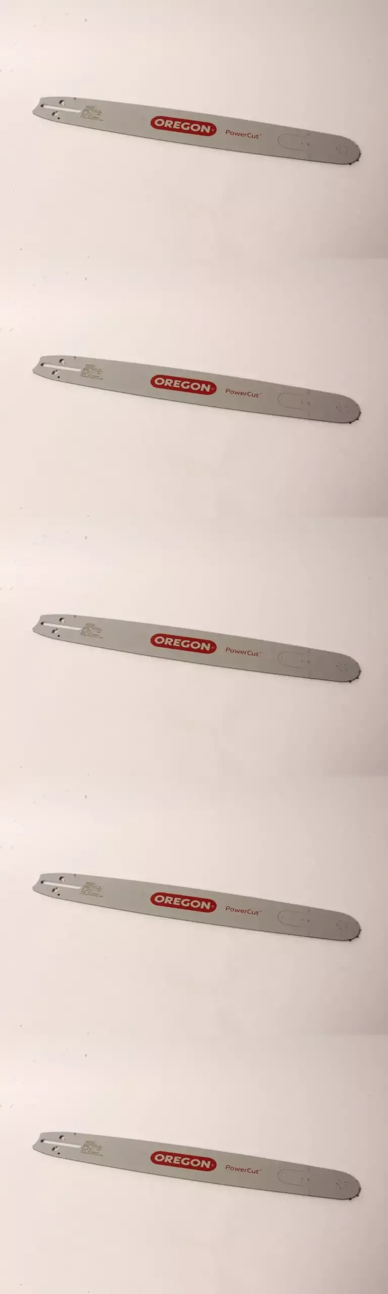 5 PK Oregon 200RNDD196 20″ PowerCut Solid Guide Bar 3/8″ .050″ 70DL D196