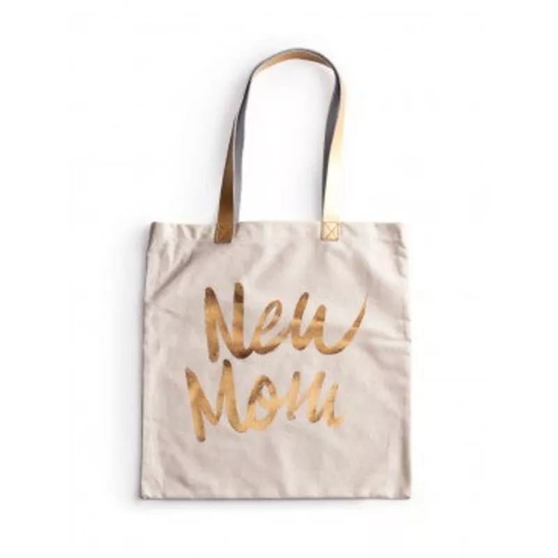 "New Mom" Tote Bag
